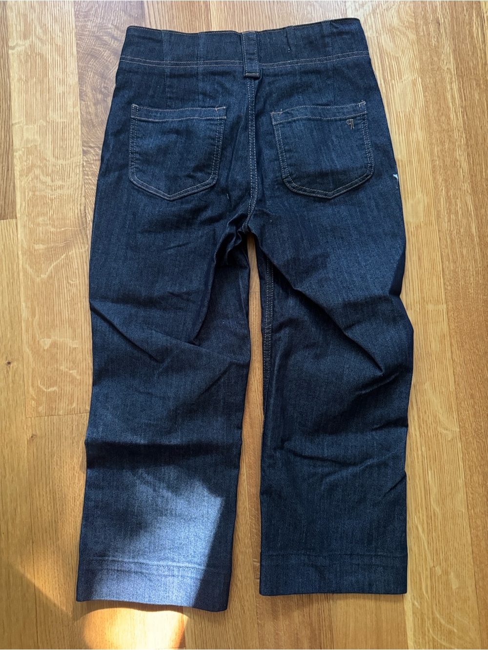 Anthropologie Maeve Slim 70’s High-Rise Crop Flare Jeans, NWOT, 27 - Picture 11 of 11